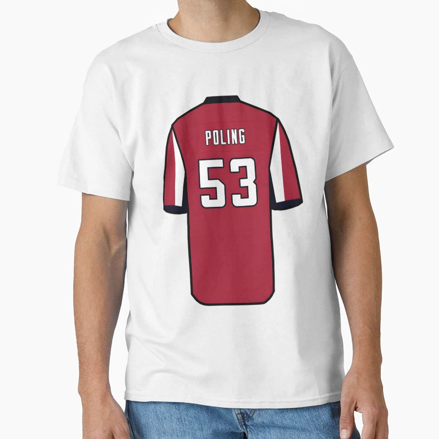 Quentin Poling Jersey T-Shirt - Fun Novelty Design Unisex - T-Shirt, Sweatshirt, Hoodie