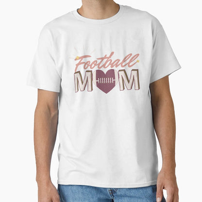 Football Mom T-Shirt - Trendy Graphic Unisex - T-Shirt, Sweatshirt, Hoodie