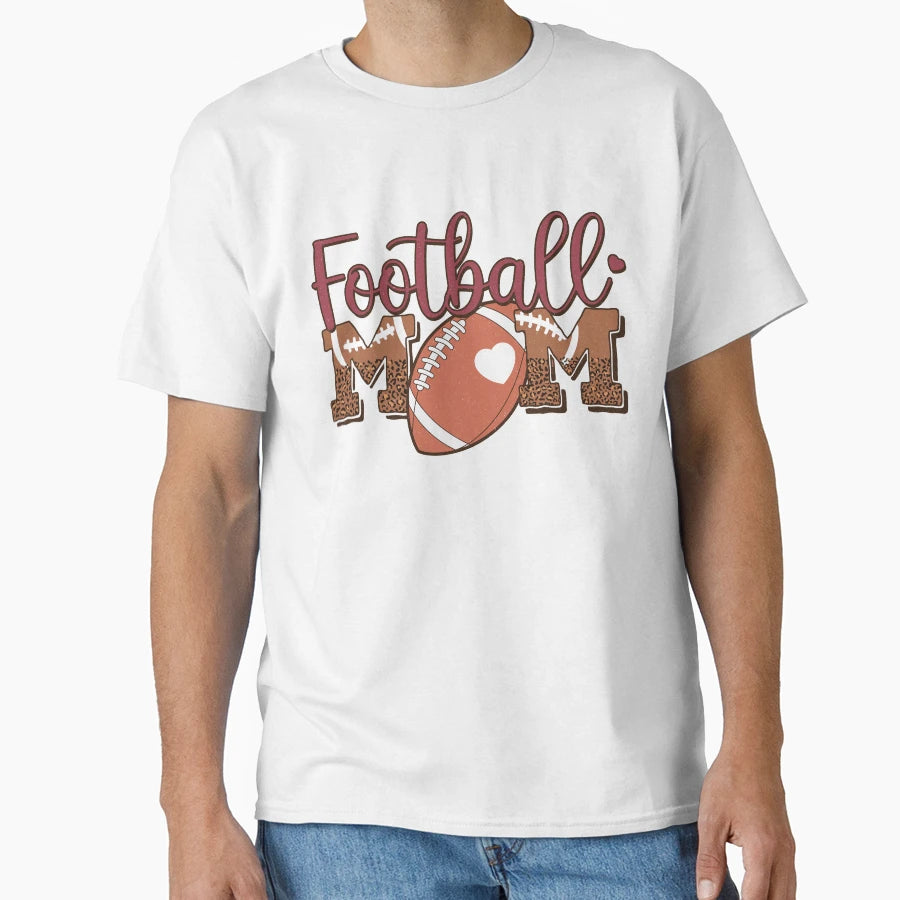 Football Mom Mothers Day T-Shirt - Trendy Graphic Unisex - T-Shirt, Sweatshirt, Hoodie