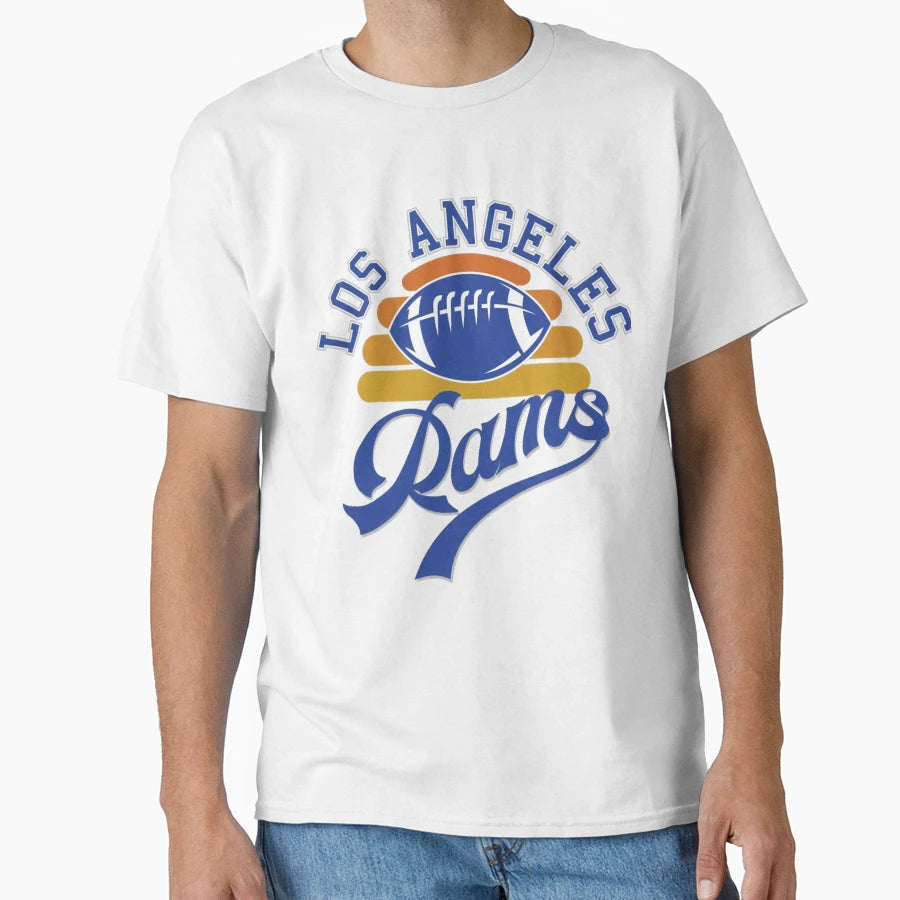 Football Los Angeles Rams T-Shirt - Fun Novelty Design for Adults - T-Shirt, Sweatshirt, Hoodie