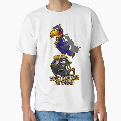 Nfl Baltimore Ravens T-Shirt - Streetwear Style Men Women - T-Shirt, Sweatshirt, Hoodie