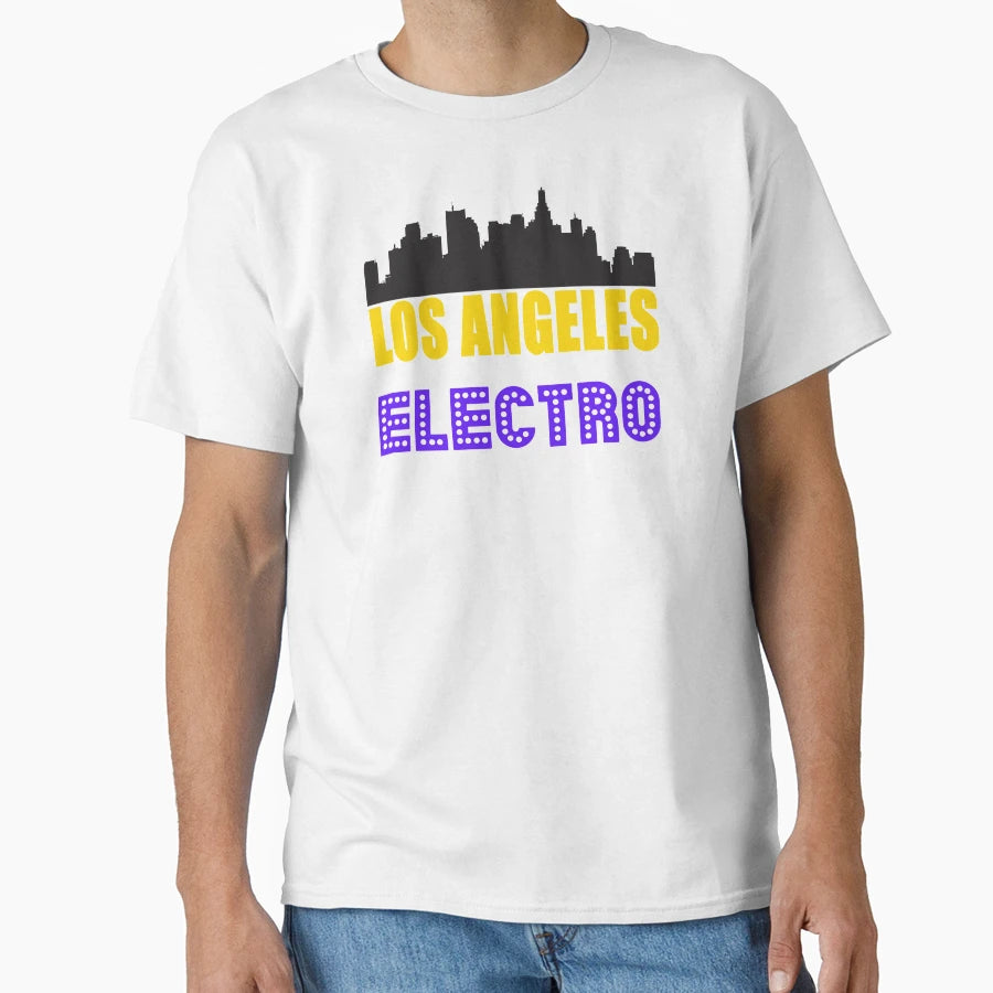 Los Angeles Electro T-Shirt - Minimalist Print Unisex - T-Shirt, Sweatshirt, Hoodie