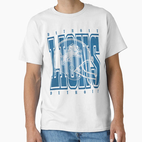 Football Detroit Lions T-Shirt - Casual Everyday Wear Unisex - T-Shirt, Sweatshirt, Hoodie