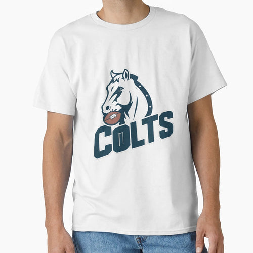 Nfl Colts T-Shirt - Custom Art Print for Adults - T-Shirt, Sweatshirt, Hoodie