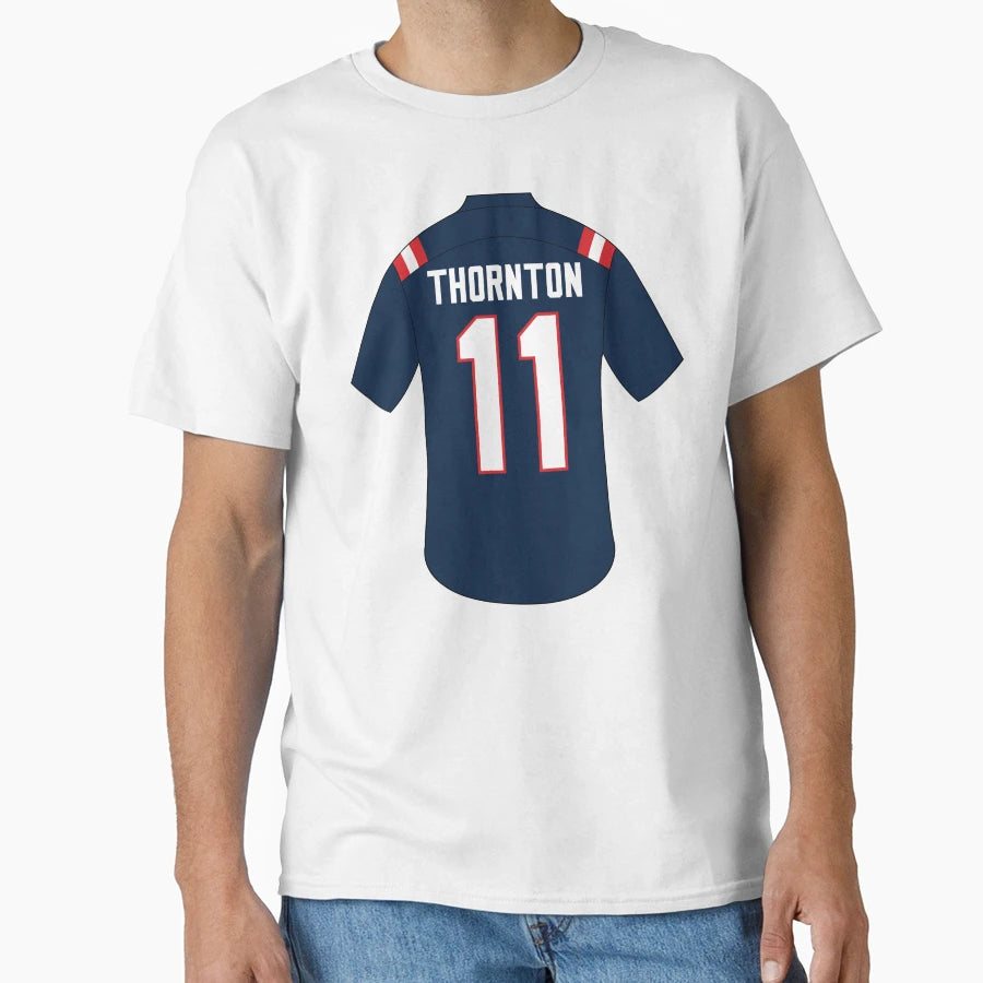 Tyquan Thornton Jersey Number 11 T-Shirt - Custom Art Print Unisex - T-Shirt, Sweatshirt, Hoodie