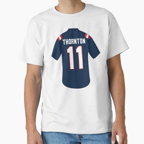 Tyquan Thornton Jersey Number 11 T-Shirt - Custom Art Print Unisex - T-Shirt, Sweatshirt, Hoodie