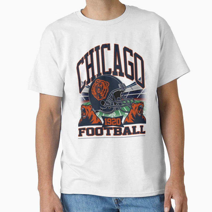 Chicago Football Gridiron Legacy Cub T-Shirt - Casual Everyday Wear Unisex - T-Shirt, Sweatshirt, Hoodie