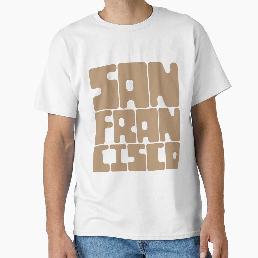San Francisco Iced Tea Brown T-Shirt - Custom Art Print for Adults - T-Shirt, Sweatshirt, Hoodie