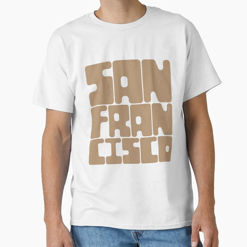 San Francisco Iced Tea Brown T-Shirt - Custom Art Print for Adults - T-Shirt, Sweatshirt, Hoodie