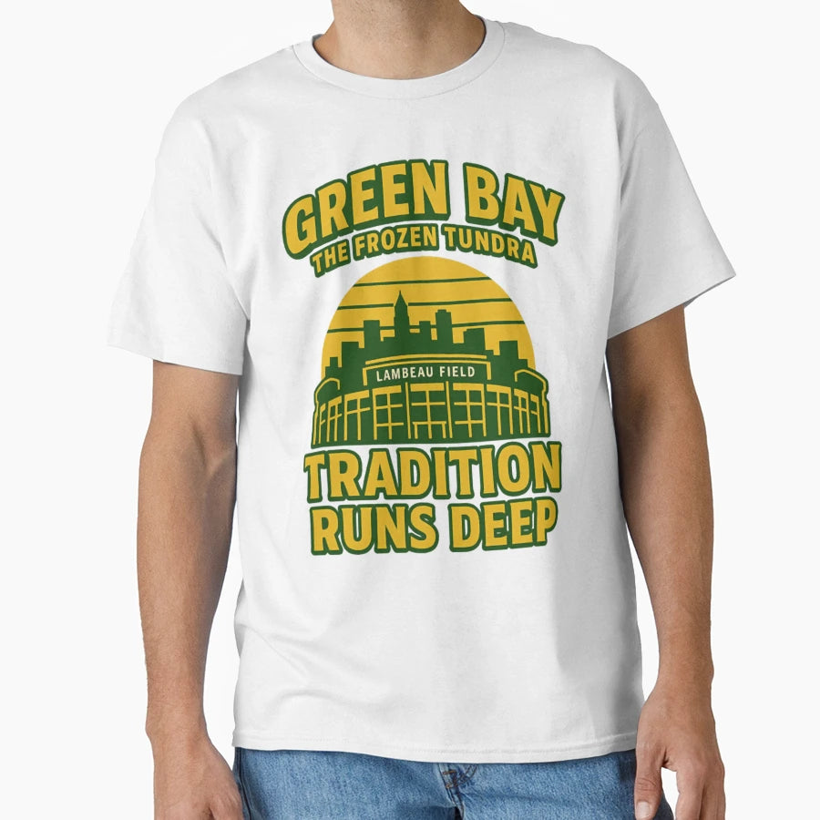Art Green Bay Packers T-Shirt - Custom Art Print Unisex - T-Shirt, Sweatshirt, Hoodie