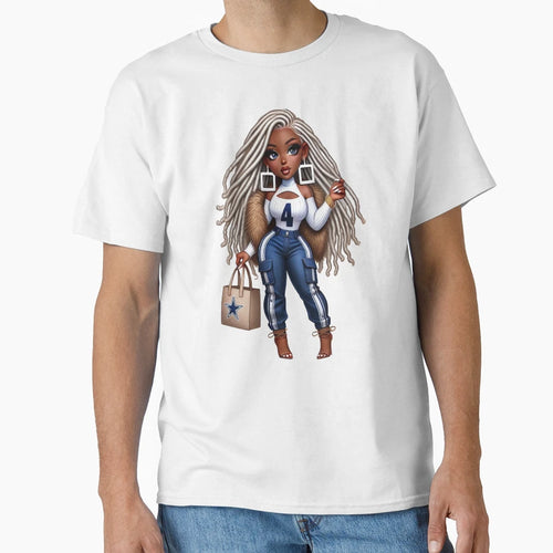 Dallas Cowboys Chibi T-Shirt - Unique Graphic Unisex - T-Shirt, Sweatshirt, Hoodie