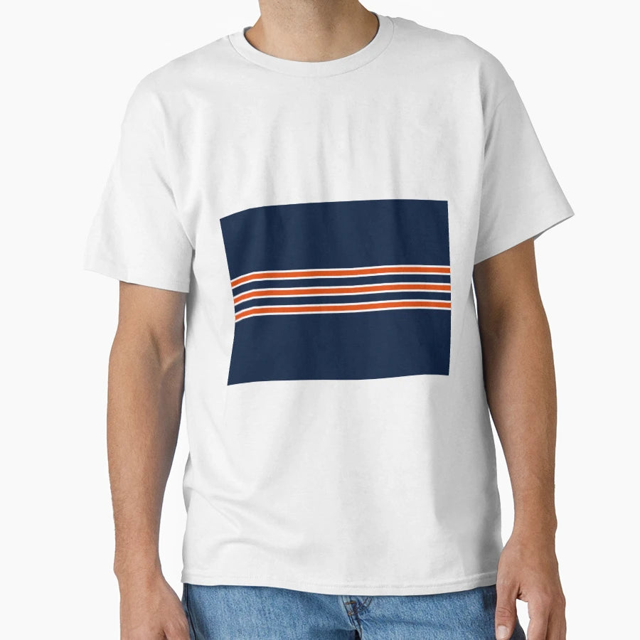Chicago Bears Pattern T-Shirt - Trendy Graphic Unisex - T-Shirt, Sweatshirt, Hoodie