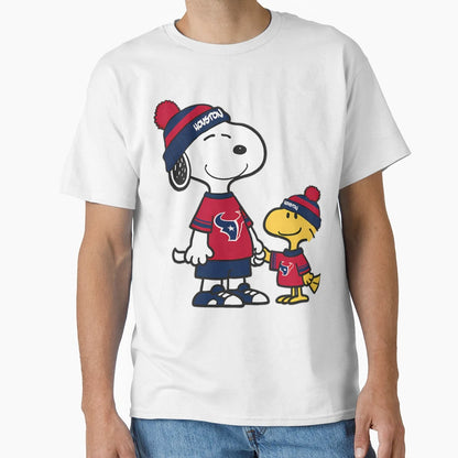 Snoopy Houston Texans T-Shirt - Trendy Graphic Men Women - T-Shirt, Sweatshirt, Hoodie