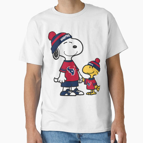 Snoopy Houston Texans T-Shirt - Trendy Graphic Men Women - T-Shirt, Sweatshirt, Hoodie