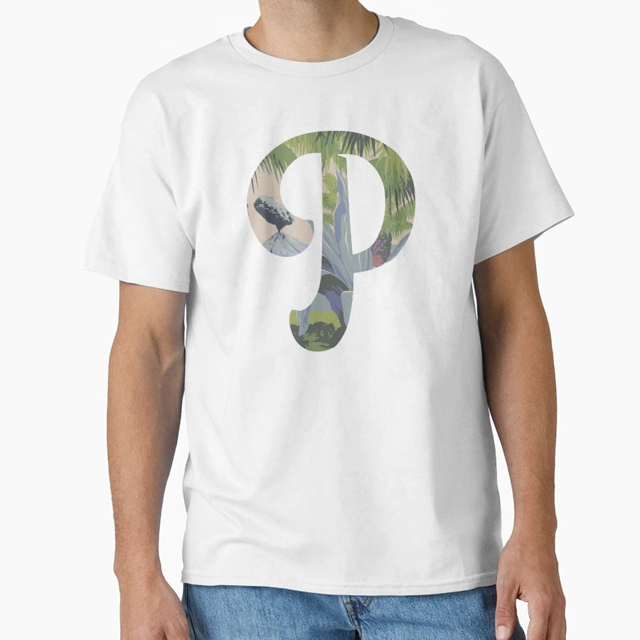 Travel Letter P T-Shirt - Casual Everyday Wear Unisex - T-Shirt, Sweatshirt, Hoodie