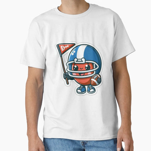 American Football Mascot 3 T-Shirt - Streetwear Style for Adults - T-Shirt, Sweatshirt, Hoodie