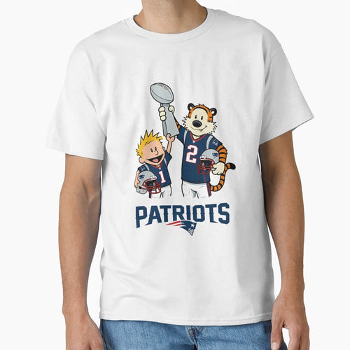 Funny Calvin And Hobbes Football Ny T-Shirt - Fun Novelty Design Unisex - T-Shirt, Sweatshirt, Hoodie