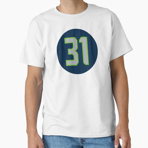 Kam Chancellor Number 31 Jersey Seattle T-Shirt - Streetwear Style Unisex - T-Shirt, Sweatshirt, Hoodie