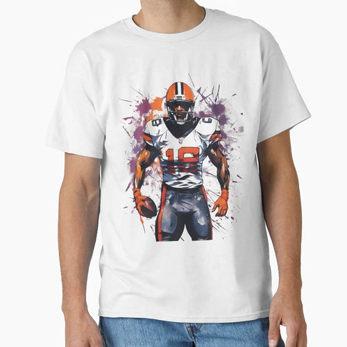 American Football Fullback T-Shirt - Custom Art Print for Adults - T-Shirt, Sweatshirt, Hoodie