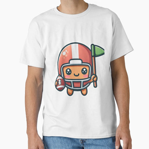 American Football Mascot T-Shirt - Unique Graphic Unisex - T-Shirt, Sweatshirt, Hoodie