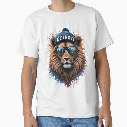 Detroit Lions Rocks T-Shirt - Unique Graphic Unisex - T-Shirt, Sweatshirt, Hoodie