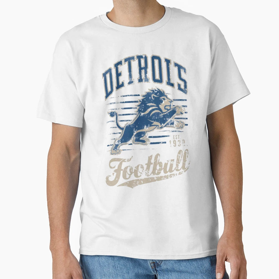 Football Detroit Lions T-Shirt - Trendy Graphic Unisex - T-Shirt, Sweatshirt, Hoodie