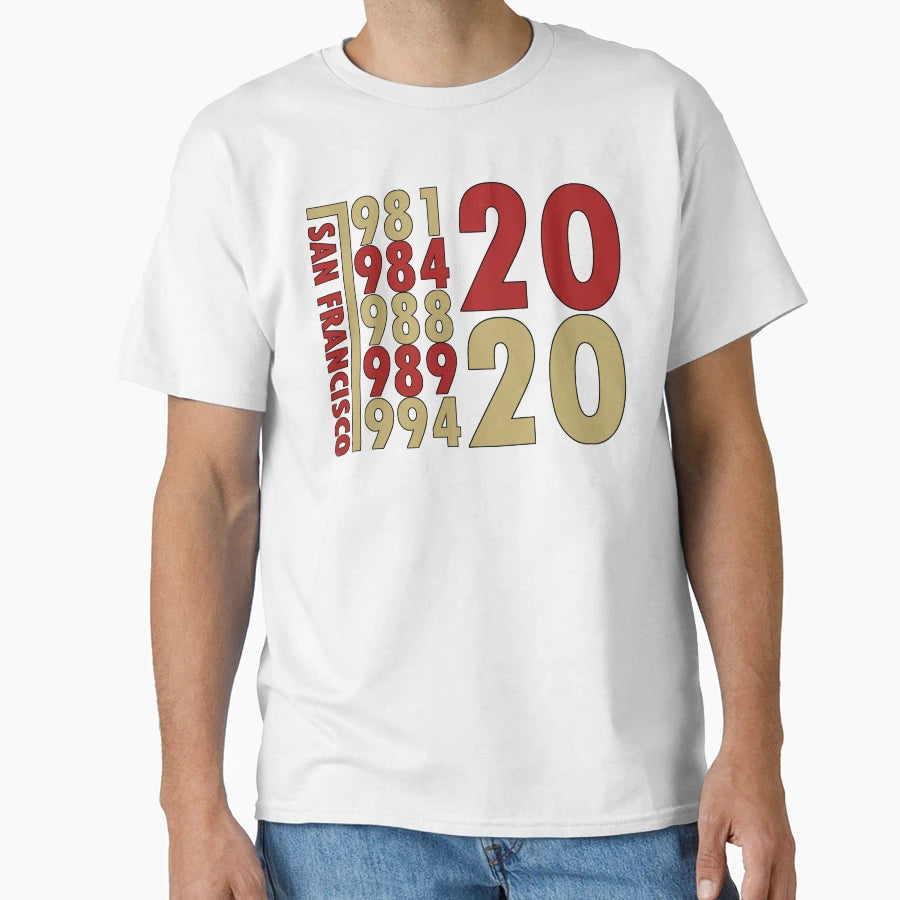 2020 San Francisco Red Gold Champions T-Shirt - Streetwear Style Unisex - T-Shirt, Sweatshirt, Hoodie