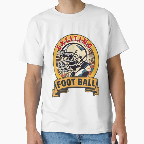 American Foot Ball T-Shirt - Custom Art Print for Adults - T-Shirt, Sweatshirt, Hoodie