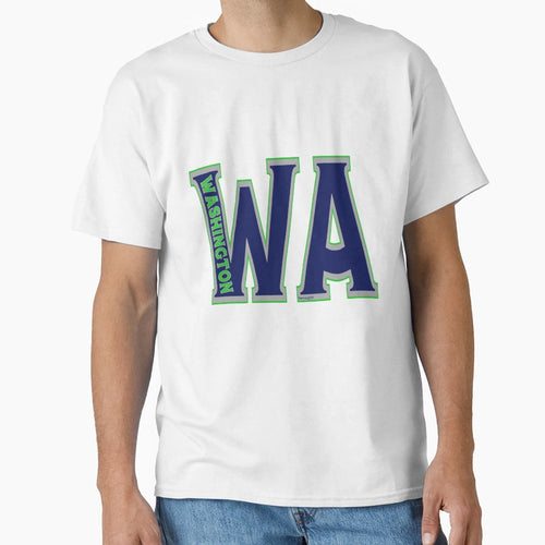 Abbreviated Washington T-Shirt - Novelty Apparel Unisex - T-Shirt, Sweatshirt, Hoodie