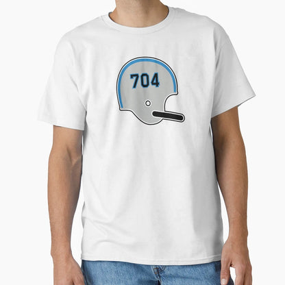 Carolina Panthers 704 Helmet T-Shirt - Graphic Print Unisex - T-Shirt, Sweatshirt, Hoodie