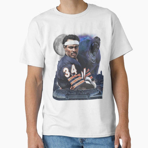 Walter Payton King Chicago T-Shirt - Novelty Apparel Men Women - T-Shirt, Sweatshirt, Hoodie