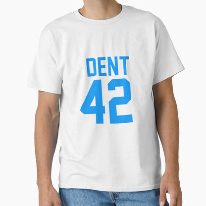 Dent 42 Jersey Blue And White T-Shirt - Streetwear Style Unisex - T-Shirt, Sweatshirt, Hoodie
