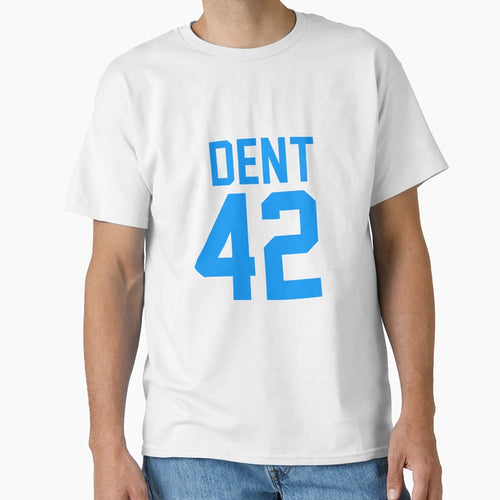 Dent 42 Jersey Blue And White T-Shirt - Streetwear Style Unisex - T-Shirt, Sweatshirt, Hoodie
