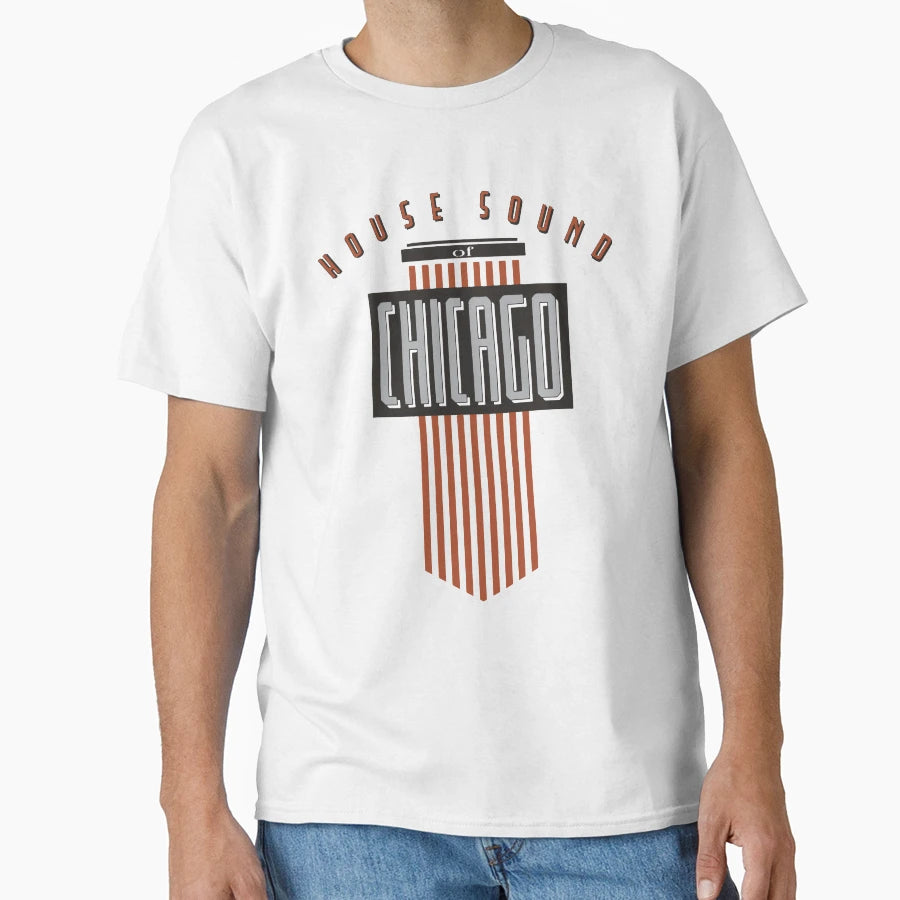 House Sound Chicago T-Shirt - Unique Graphic for Adults - T-Shirt, Sweatshirt, Hoodie