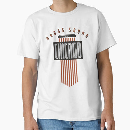 House Sound Chicago T-Shirt - Unique Graphic for Adults - T-Shirt, Sweatshirt, Hoodie