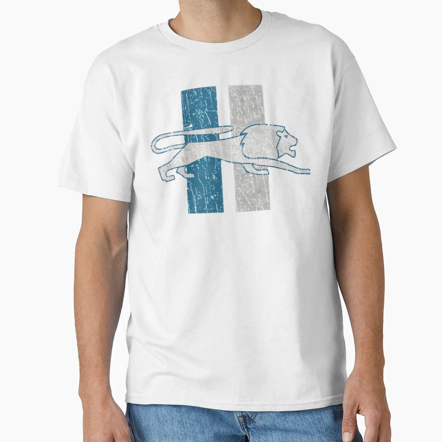 Detroit Lions 1946 Cjart 14 T-Shirt - Aesthetic Graphic for Adults - T-Shirt, Sweatshirt, Hoodie