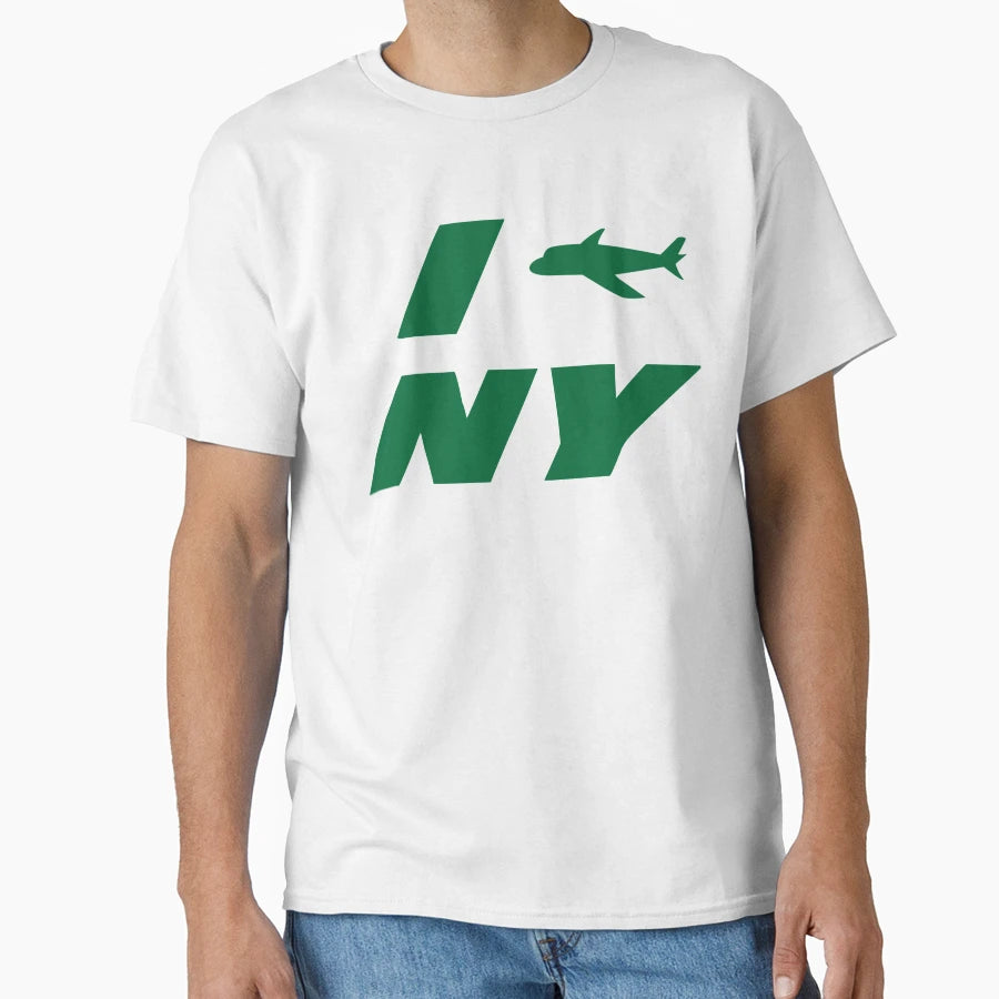 New York Jets I Jet Ny Black T-Shirt - Fun Novelty Design Men Women - T-Shirt, Sweatshirt, Hoodie