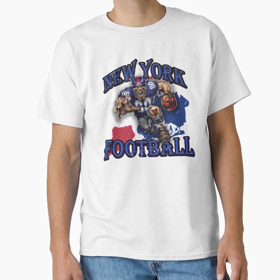 New York Football Detroit Football T-Shirt - Fun Novelty Design Unisex - T-Shirt, Sweatshirt, Hoodie
