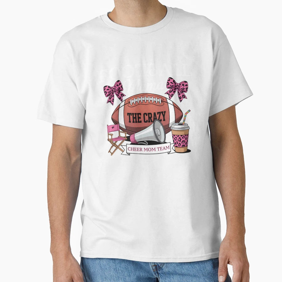 Football Mama T-Shirt - Unique Graphic Unisex - T-Shirt, Sweatshirt, Hoodie