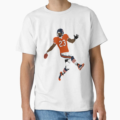 Devin Hester High Step Drawing T-Shirt - Fun Novelty Design Unisex - T-Shirt, Sweatshirt, Hoodie