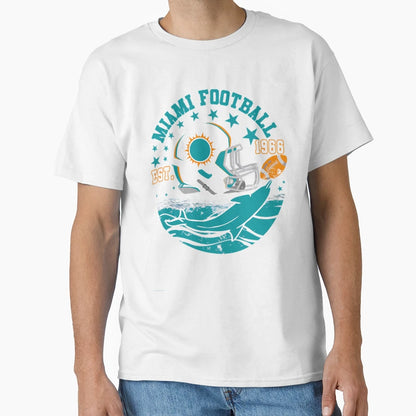 Copy Art Miami Dolphins T-Shirt - Unique Graphic Unisex - T-Shirt, Sweatshirt, Hoodie