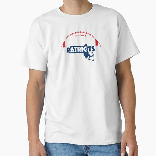 New England Patriots T-Shirt - Minimalist Print for Adults - T-Shirt, Sweatshirt, Hoodie
