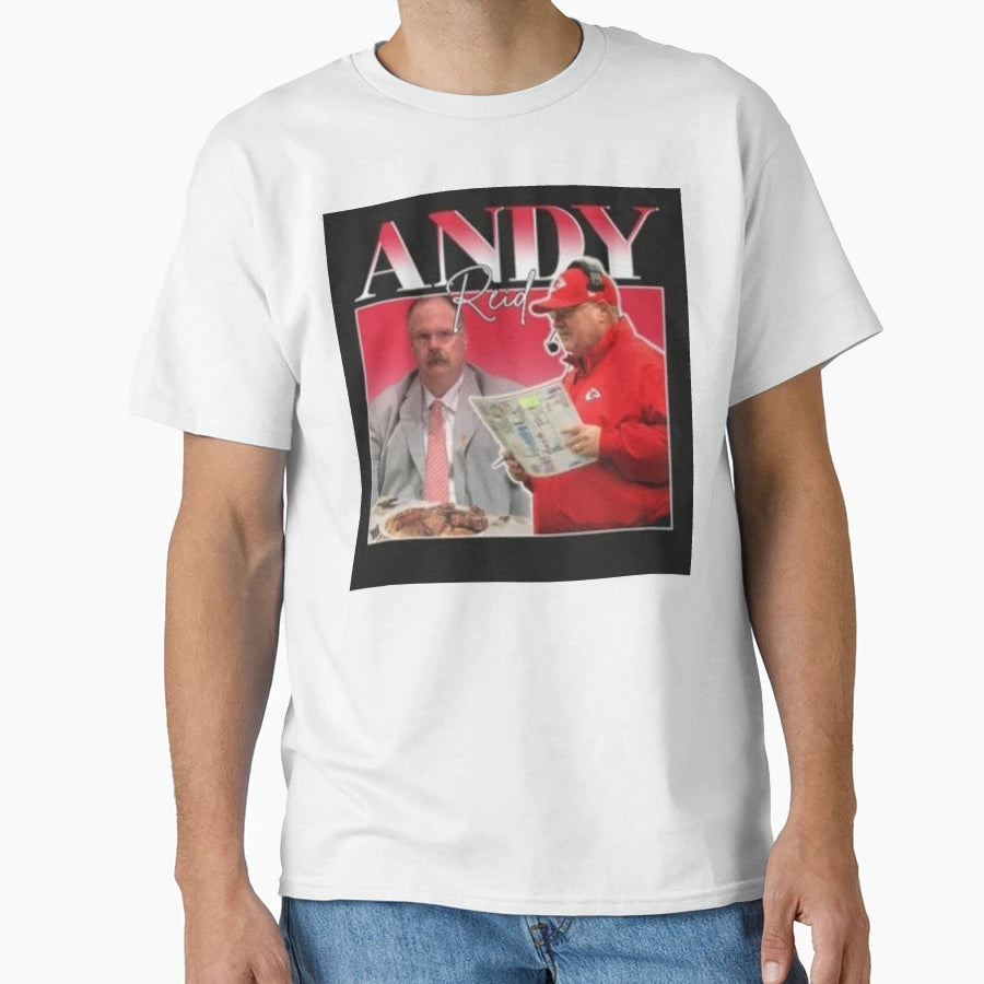 Andy Reid Kansas City Chiefs T-Shirt - Aesthetic Graphic Men Women - T-Shirt, Sweatshirt, Hoodie