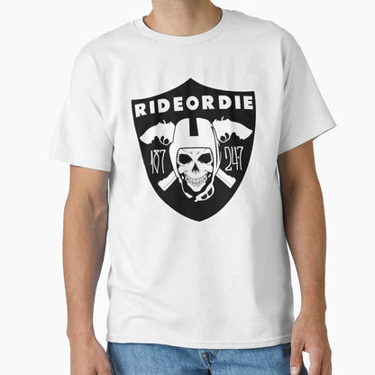 Ride Or Die T-Shirt - Aesthetic Graphic for Adults - T-Shirt, Sweatshirt, Hoodie