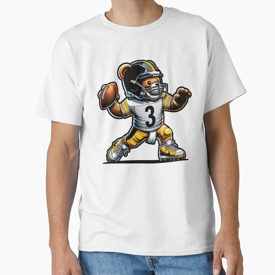 Russ Mascot Bear T-Shirt - Aesthetic Graphic for Adults - T-Shirt, Sweatshirt, Hoodie