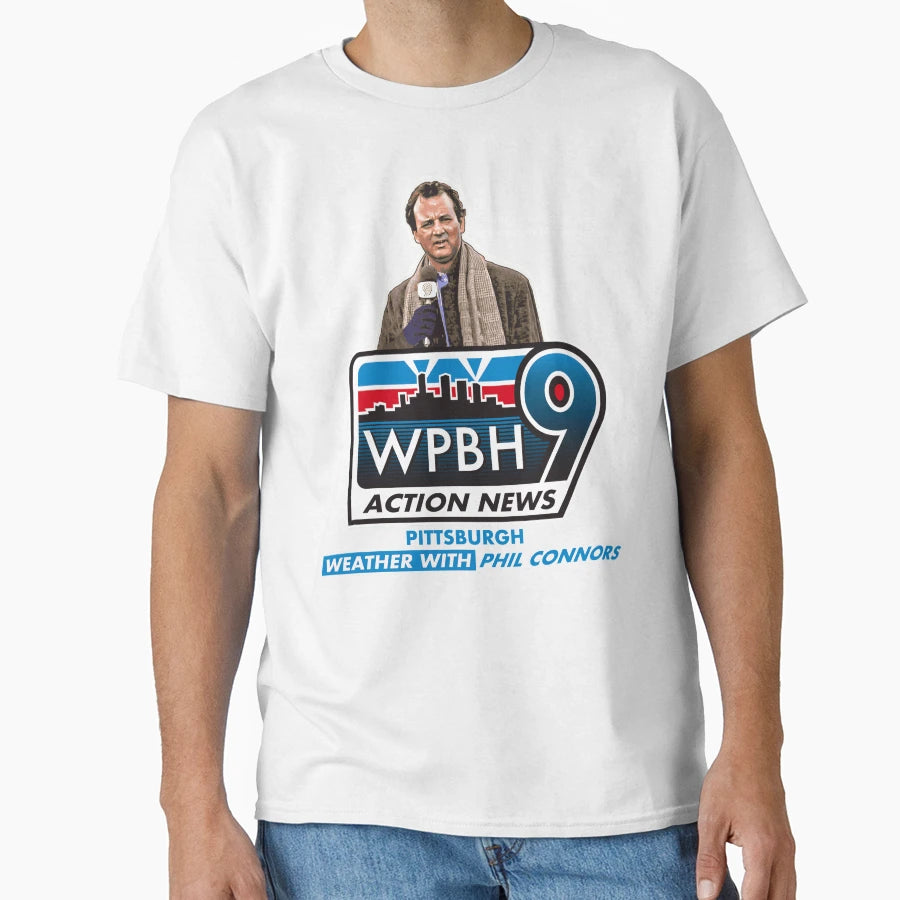Phil Connors Weatherman T-Shirt - Trendy Graphic for Adults - T-Shirt, Sweatshirt, Hoodie