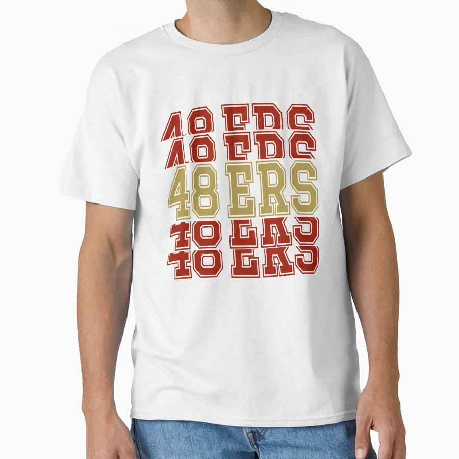 48 Ers 48Ers Logo 48Ers Gifts Gift T-Shirt - Custom Art Print Men Women - T-Shirt, Sweatshirt, Hoodie