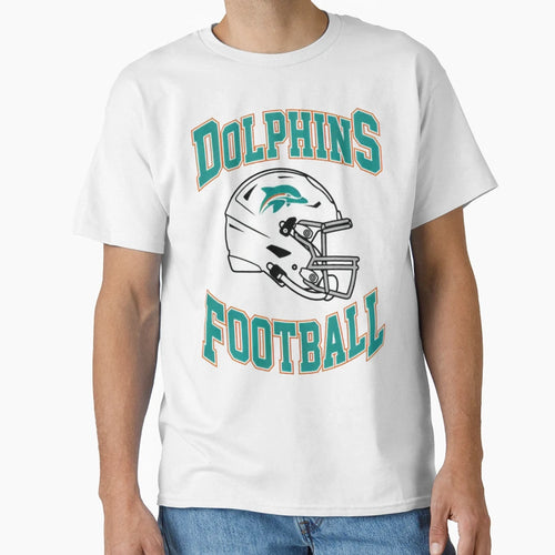 Football Miami Dolphins T-Shirt - Aesthetic Graphic Men Women - T-Shirt, Sweatshirt, Hoodie