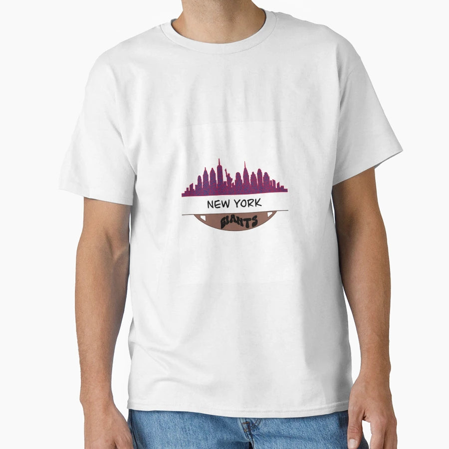 New York Giants Cityscape T-Shirt - Aesthetic Graphic Unisex - T-Shirt, Sweatshirt, Hoodie