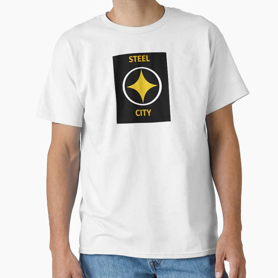 Steel City T-Shirt - Casual Everyday Wear Men Women - T-Shirt, Sweatshirt, Hoodie